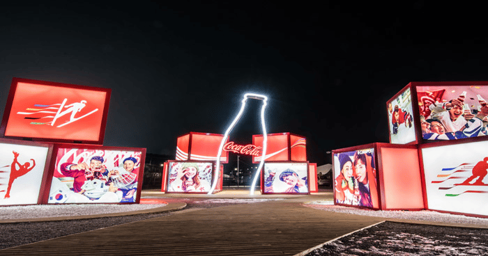 非売品希少品 Coca-Cola PyeongChang 2018 広告のれん Pyeongchang 2018: 17 Sponsor Highlights From Global Brands at the