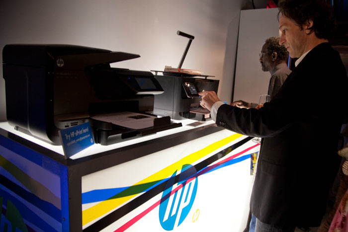 Hewlett-Packard Introduces New Printers With Colorfully Designed Event