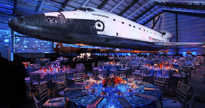 Need to Boost Gala Attendance? Get a Space Shuttle
