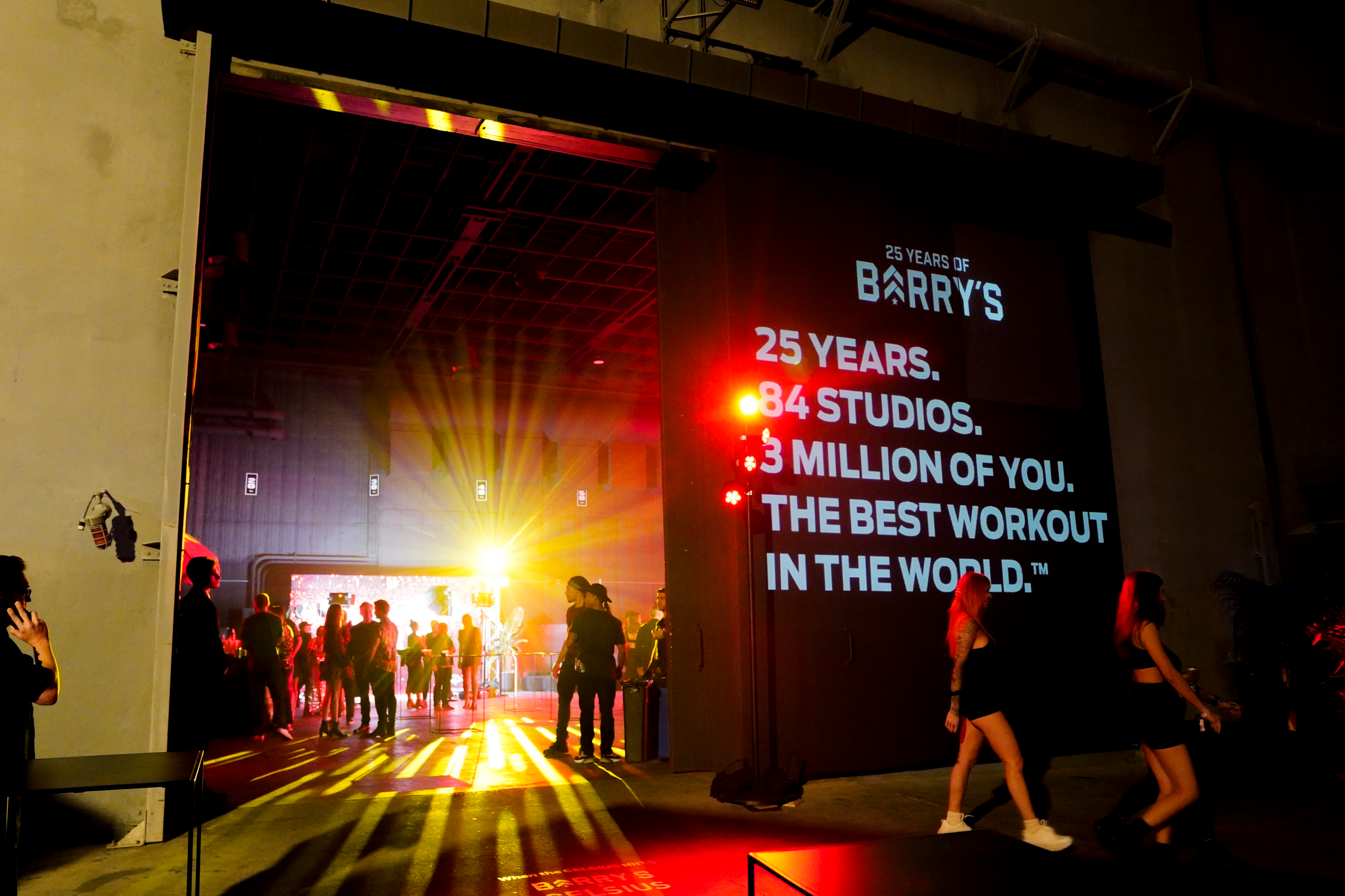 See How Barry's Recreated Its Studio Experience for Over 200 Fitness Fans