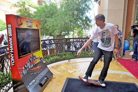 Tony Hawk Large Ramp Tony Hawk's Benefit Brings 50-Foot-Long Skate Ramp to Wynn Pool