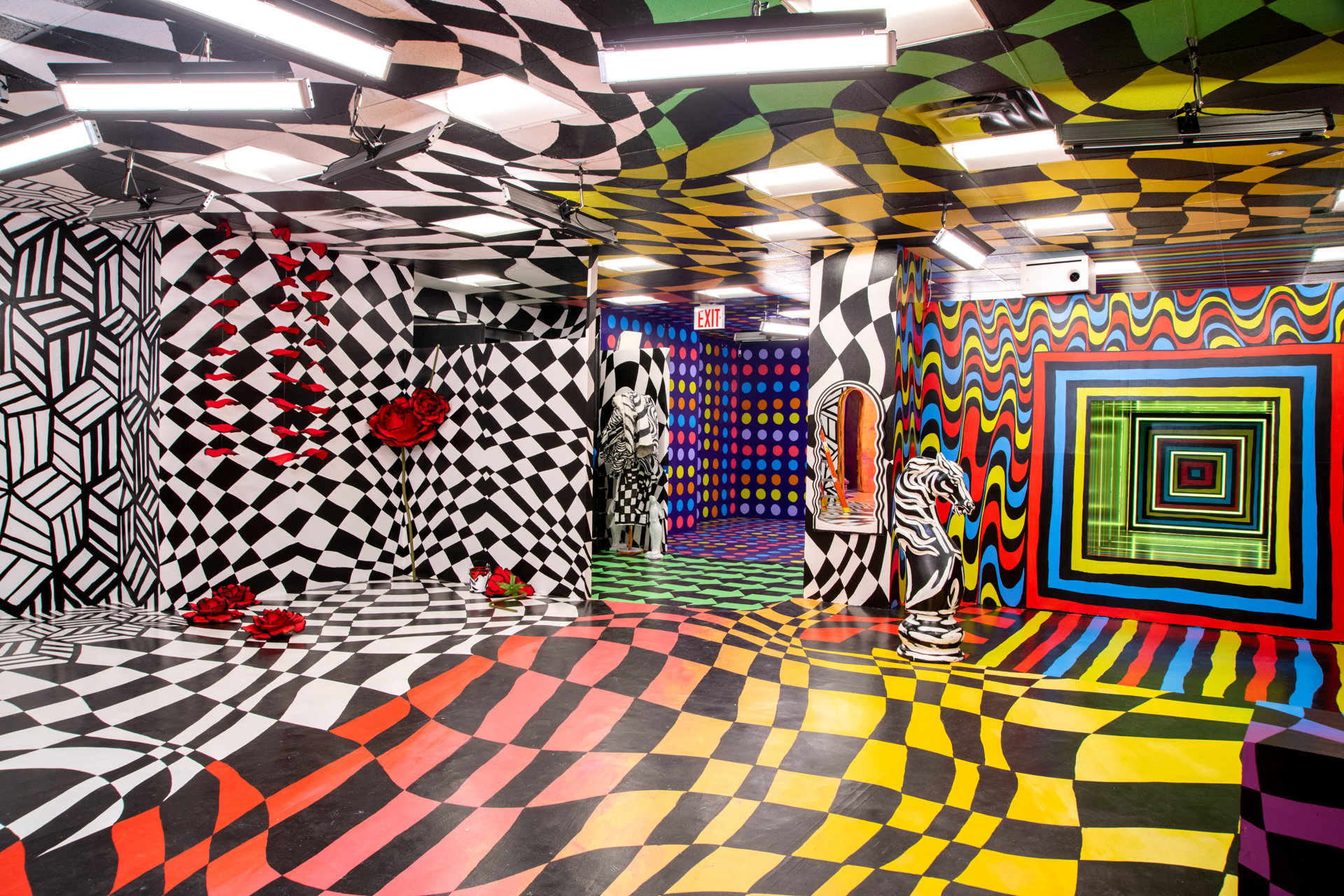 Inside Wonderland Dreams Art Gallery in NYC
