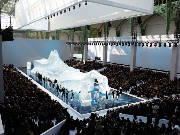 Chanel Paris Show Imports (and Returns!) 240 Tons of Swedish Ice