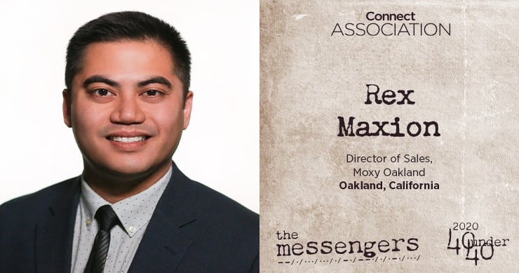 2020 Connect Association 40 Under 40: Rex Maxion