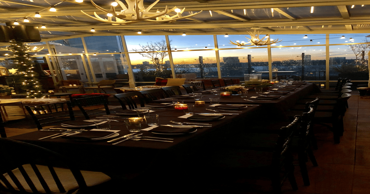 STK Downtown: Rooftop in Winter