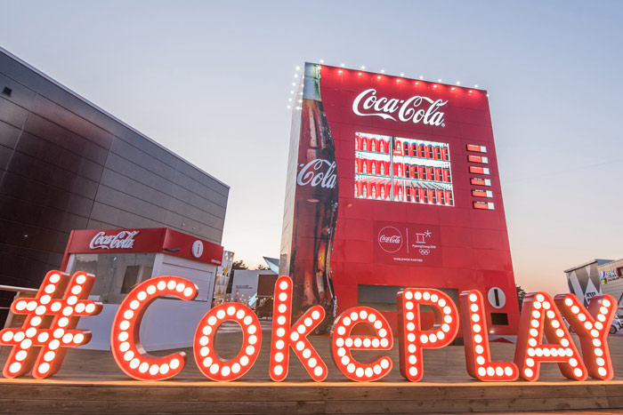 非売品希少品 Coca-Cola PyeongChang 2018 広告のれん Pyeongchang 2018: 17 Sponsor Highlights From Global Brands at the