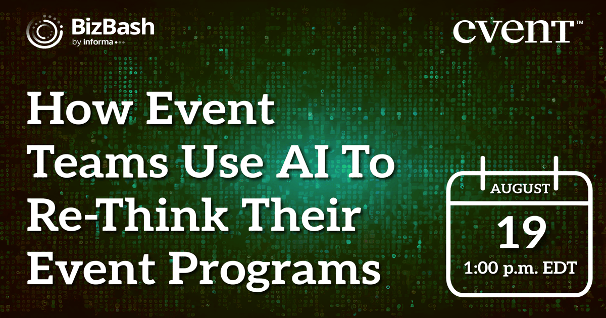 How Event Teams Use AI To Re-Think Their Event Programs