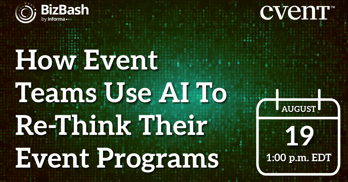 How Event Teams Use AI To Re-Think Their Event Programs
