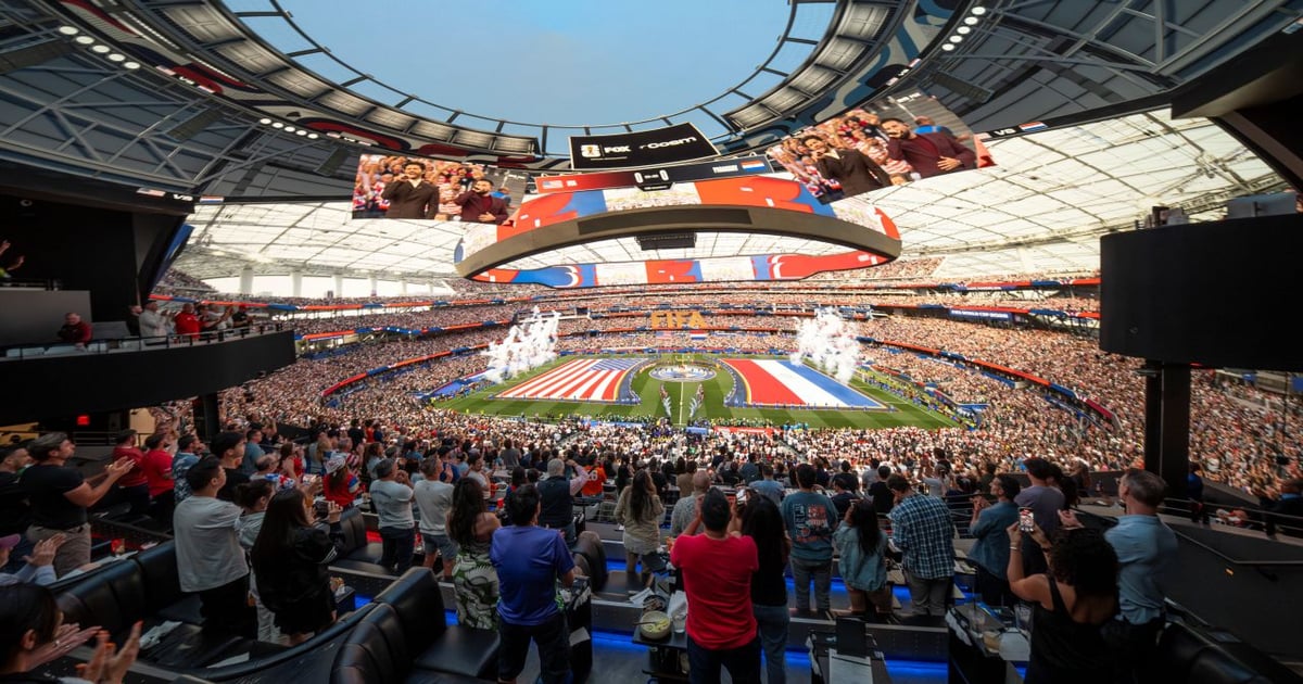 Showing Up Big: Cosm at the World Cup