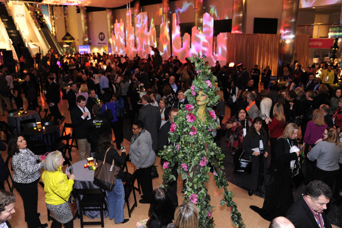 lavish neighborhood theme reception event