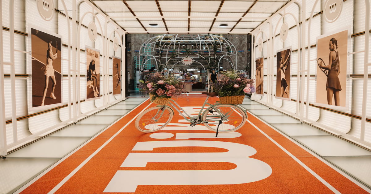 Wilson's Paris Pop-Ups Blended Tennis, Fashion, and Retail Design