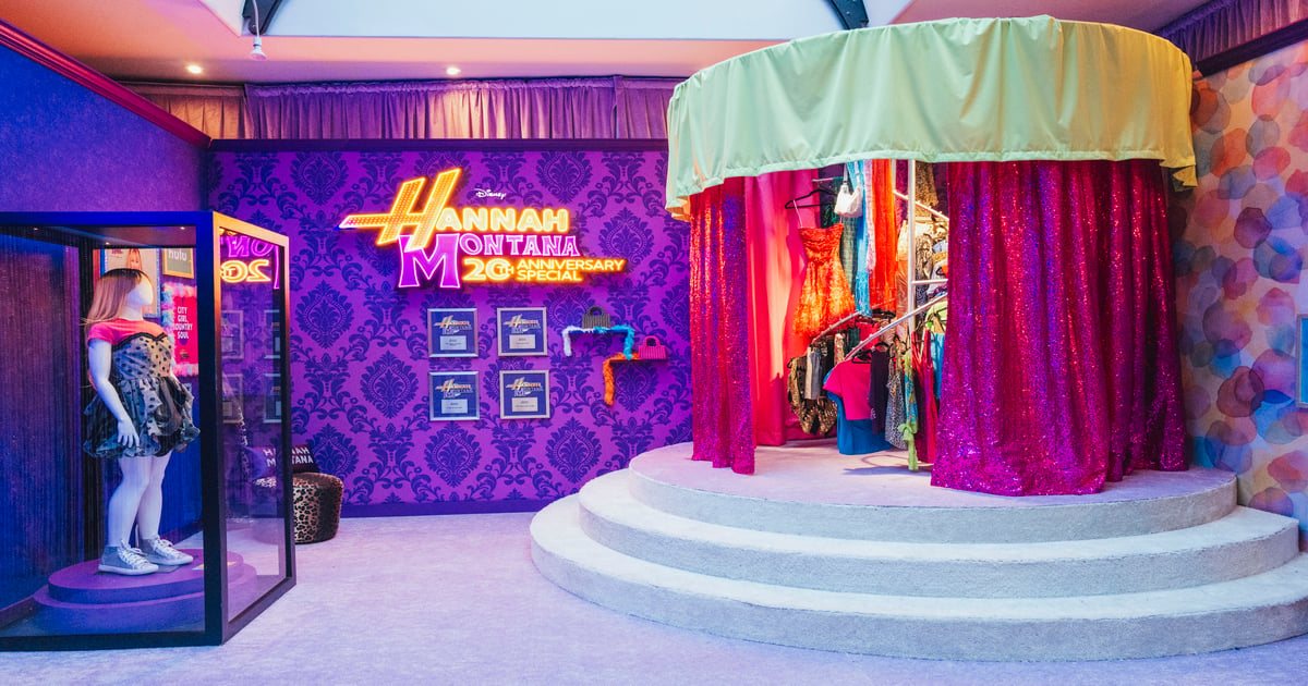 Disney's Bicoastal 'Hannah Montana' Pop-Ups Were Truly the Best of Both Worlds