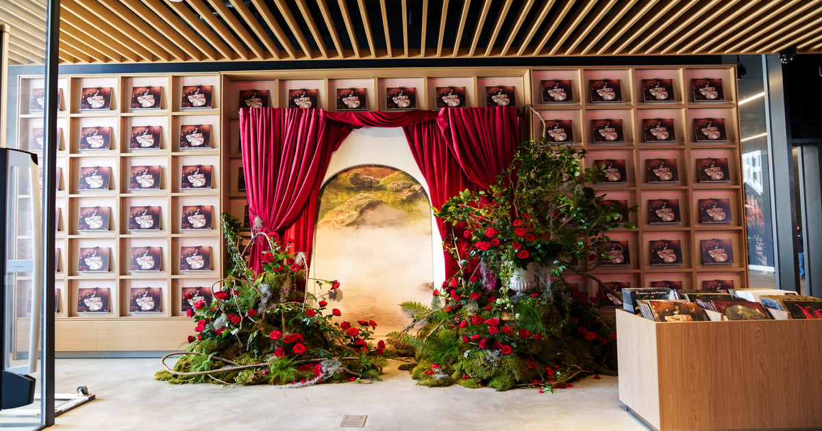 Vinyl Record Event Design Inspiration