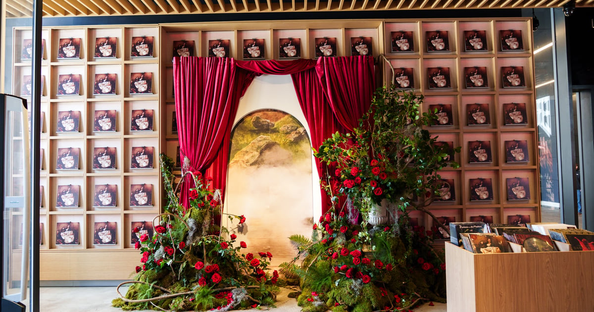 Vinyl Record Event Design Inspiration