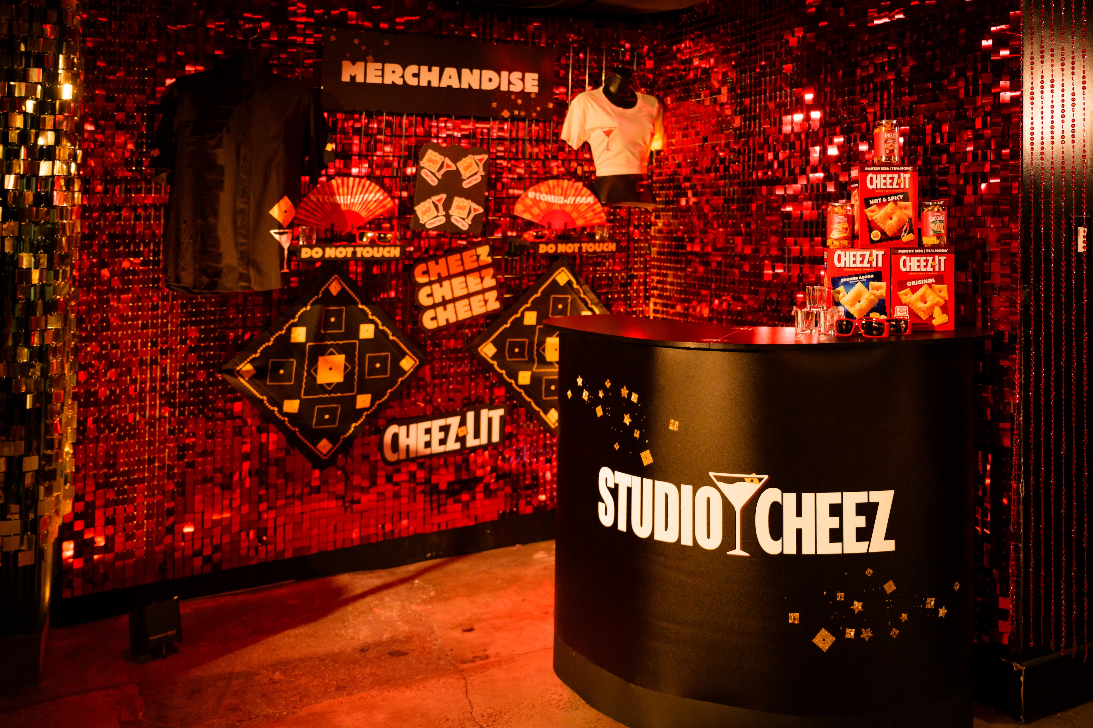 See Inside Cheez-It's NYC Nightclub