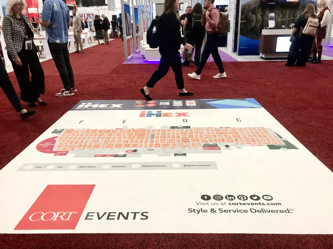 Event Directions Display Standout Directional Signage at Events
