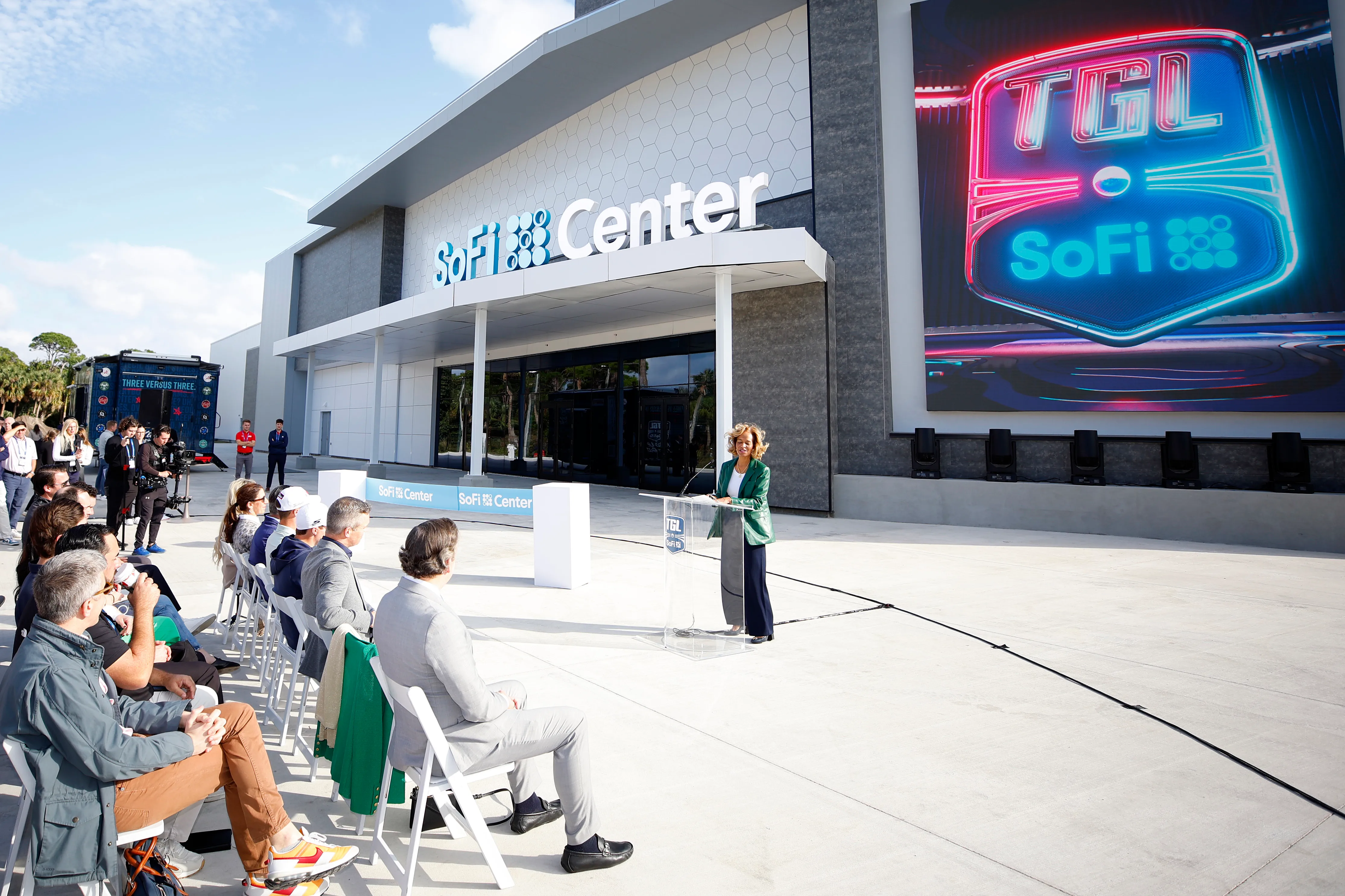 Sofi Center Layout Rgl Why TGL Fans Might Have the Best Seats in Golf