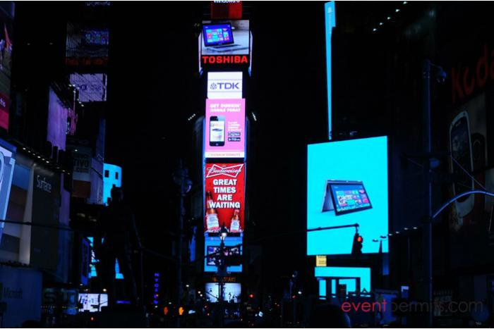 Time Square Domination Activations
