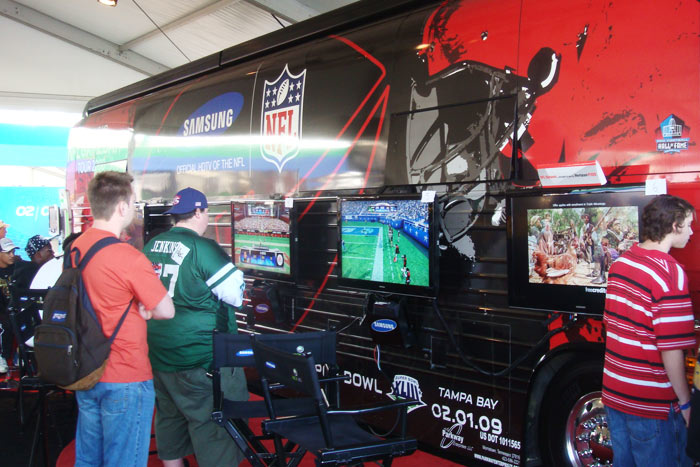 More Super Bowl Shots: Events From NBC, NFL, Pepsi, and DirecTV
