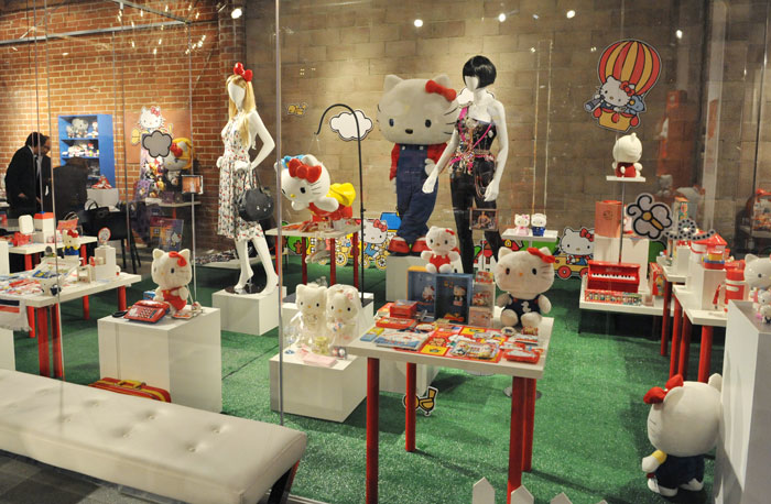 Hello Kitty's Anniversary Pop-Up Takes Over Japanese-Inspired Royal/T