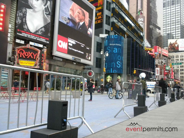 Time Square Domination Activations
