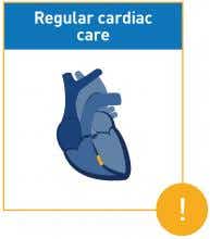 Regular cardiac care