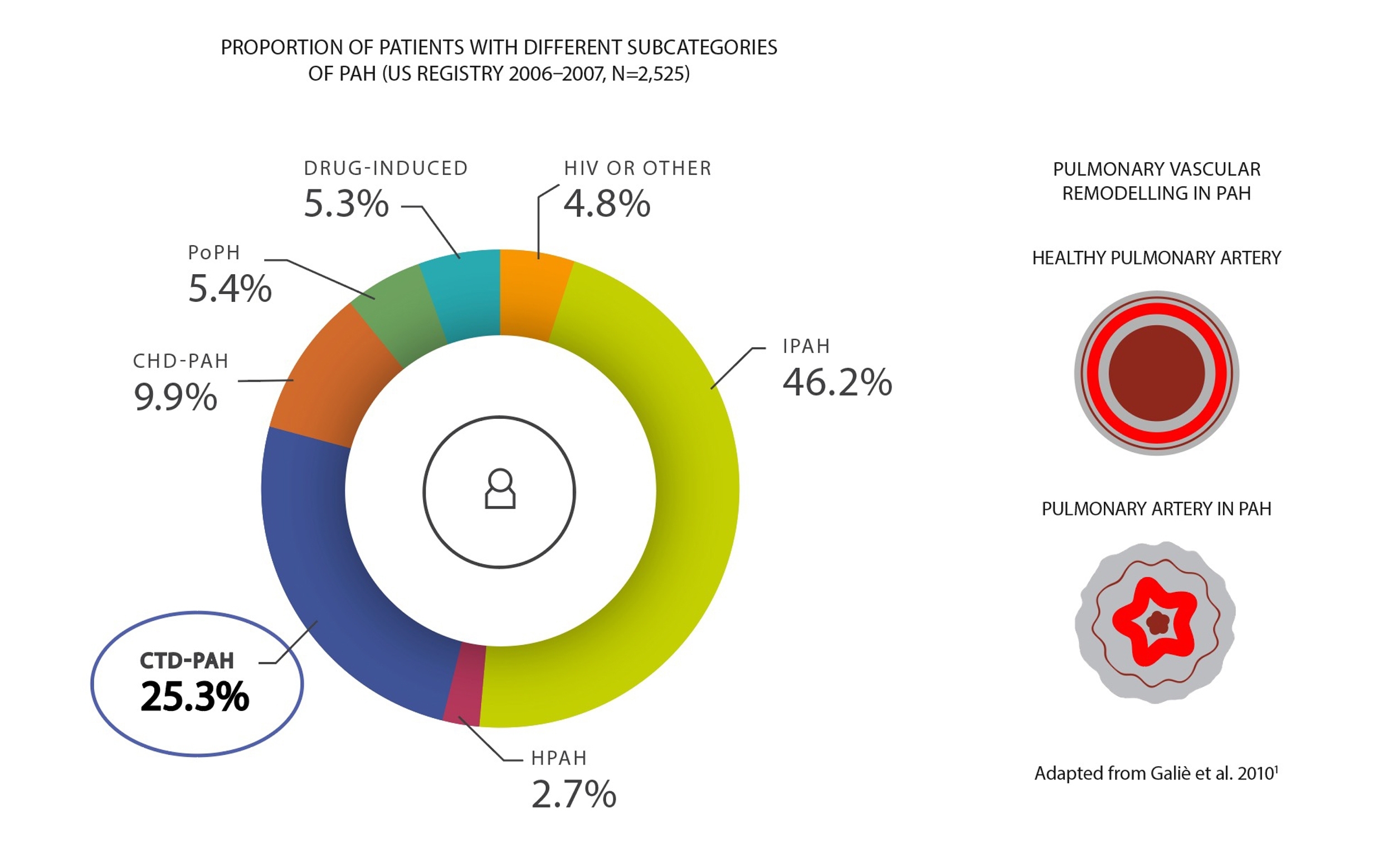 What is PAH? - Different subcategories