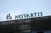 Novartis sign on top of a building Novartis sign on top of a building