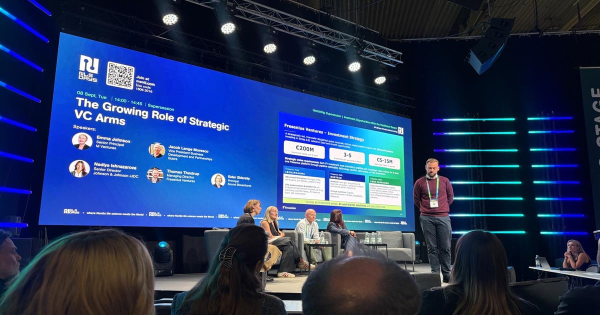 Corporate VCs reshape biopharma funding