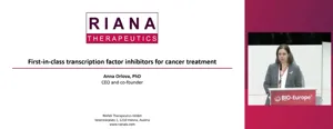 RIANA Therapeutics presents at BIO-Europe 2025 RIANA Therapeutics presents at BIO-Europe 2025