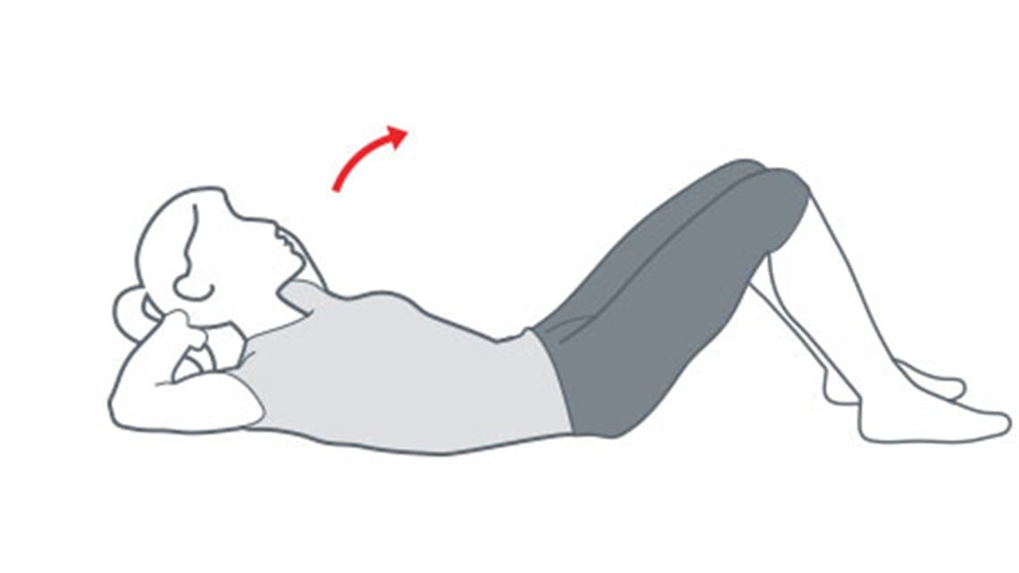 Partial crunches