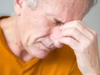 Ucisk w zatokach i ból głowy