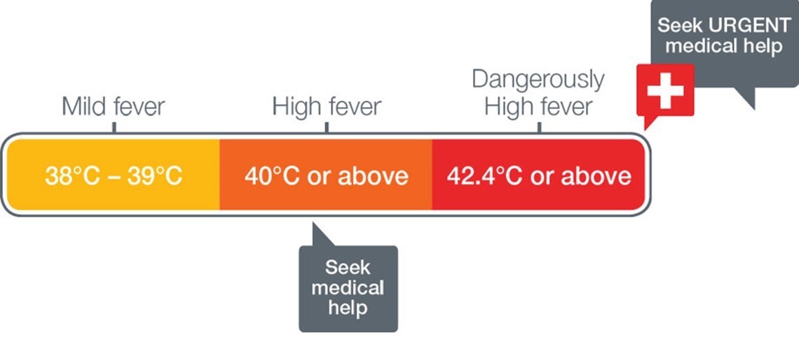 Кога температурата е прекалено висока?