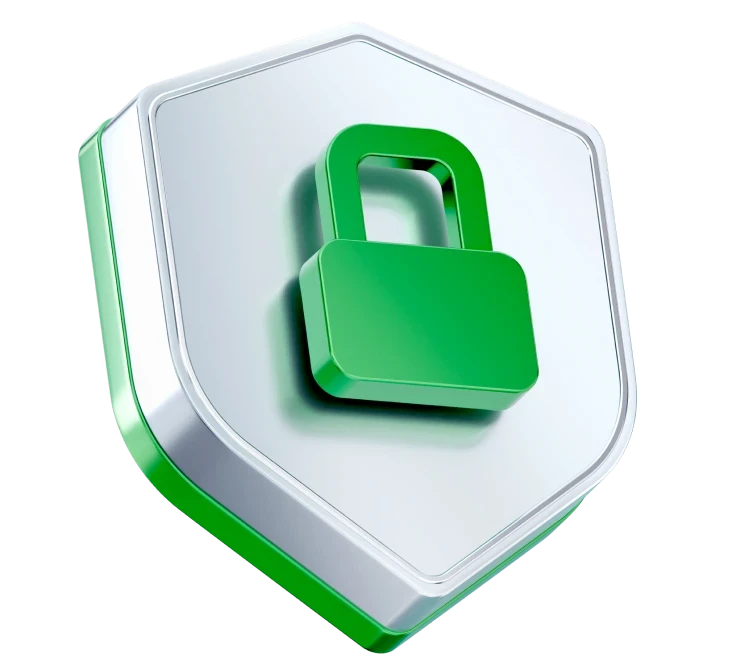 <span style="color: #293D38;">نُطبِّق تدابير حماية متقدمة، بما في ذلك شهادات SSL والحسابات المنفصلة، وغيرها.</span>