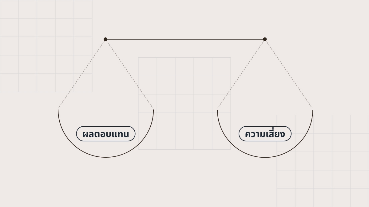ความเสี่ยงเทียบกับผลตอบแทน