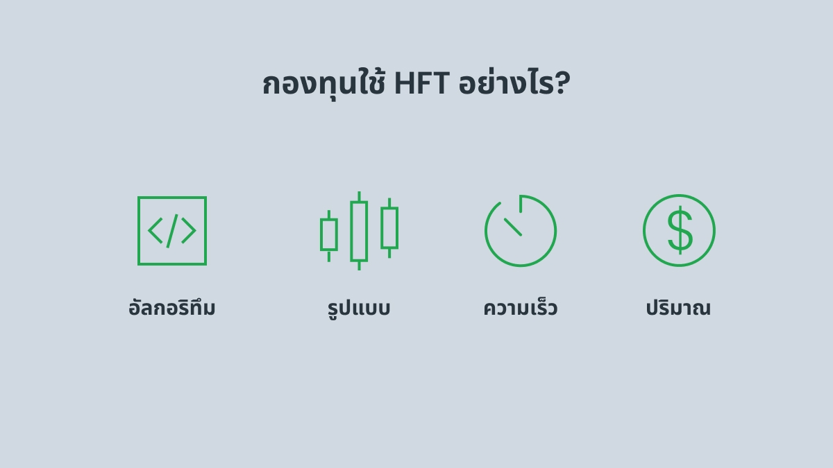 กองทุนใช้ HFT อย่างไร?