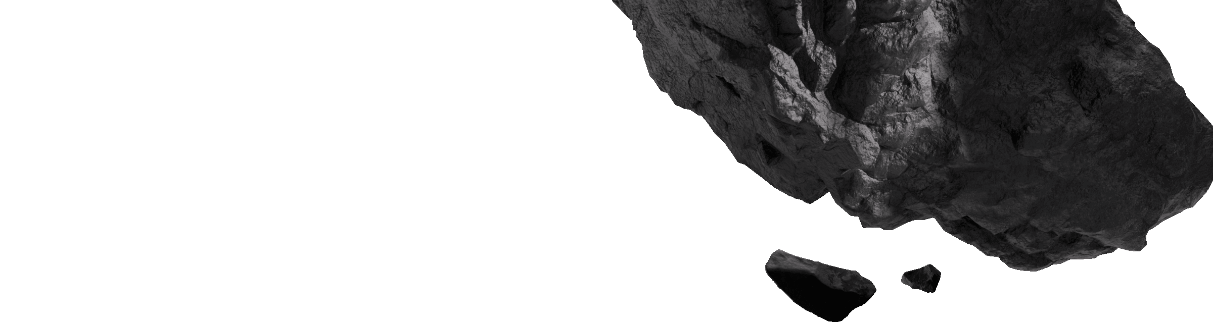 big image in right top corner