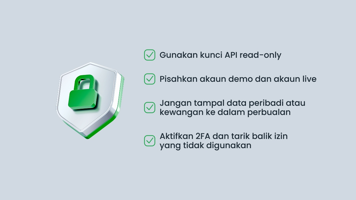 Senarai semak keselamatan dan perlindungan data