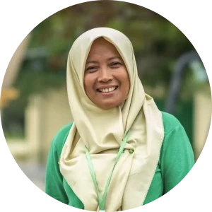 <span style="color: white;">Nurdiana, Director of Peduli Anak Foundation</span>