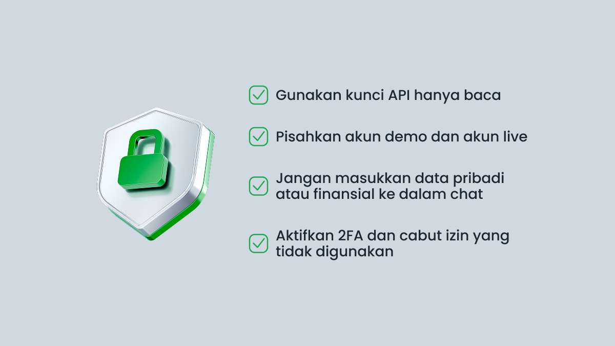 Checklist keamanan dan perlindungan data