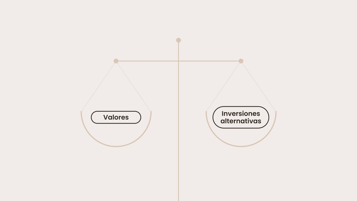 ¿Qué tipos de inversiones son valores?