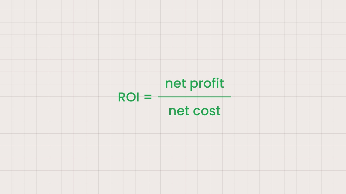 How to Calculate the ROI