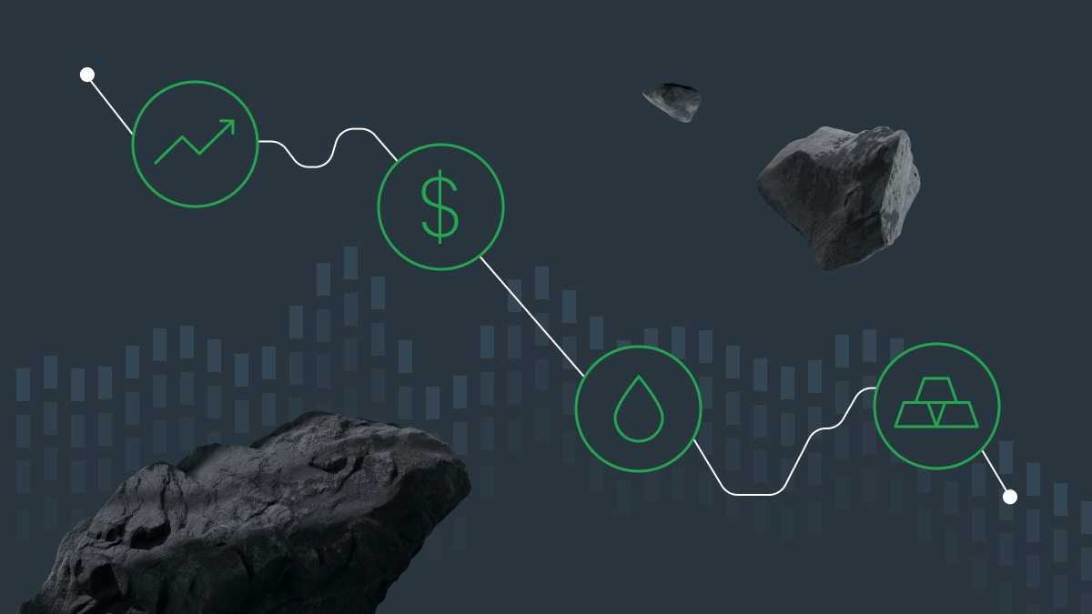 Market risk factors in financial trading