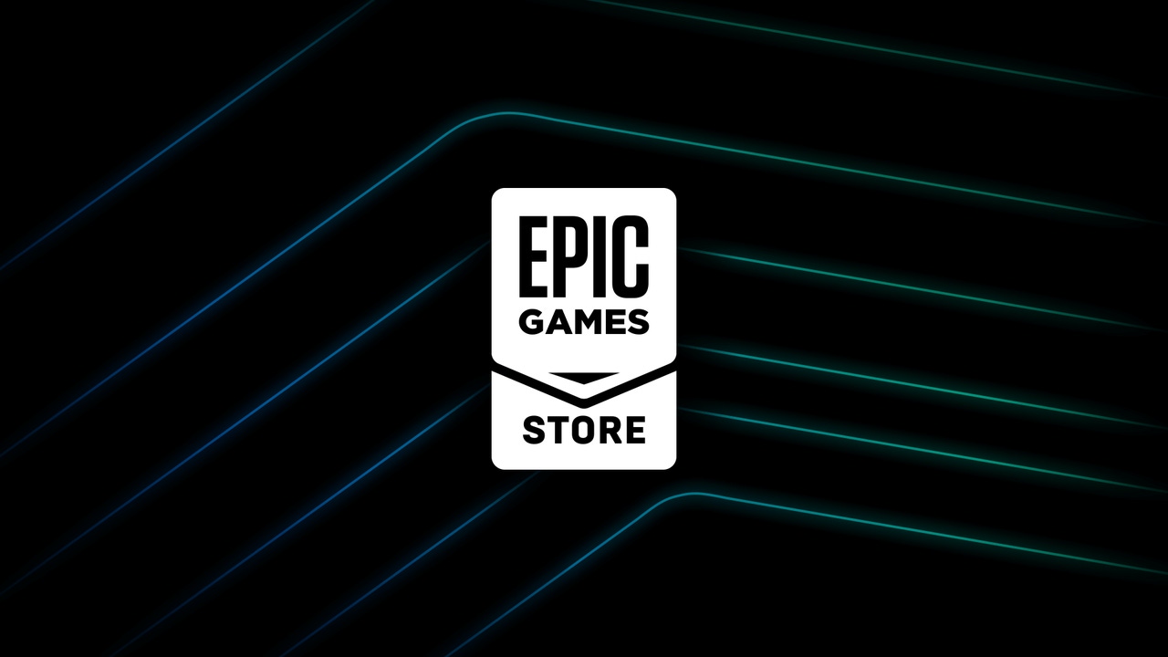 Logo for the Epic Games Store. Logo for the Epic Games Store.