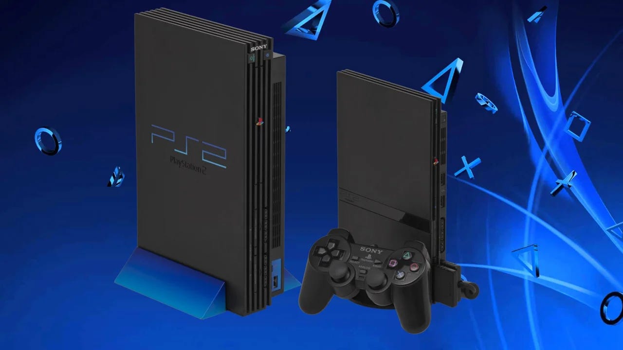 PlayStation 2游戏机图片
