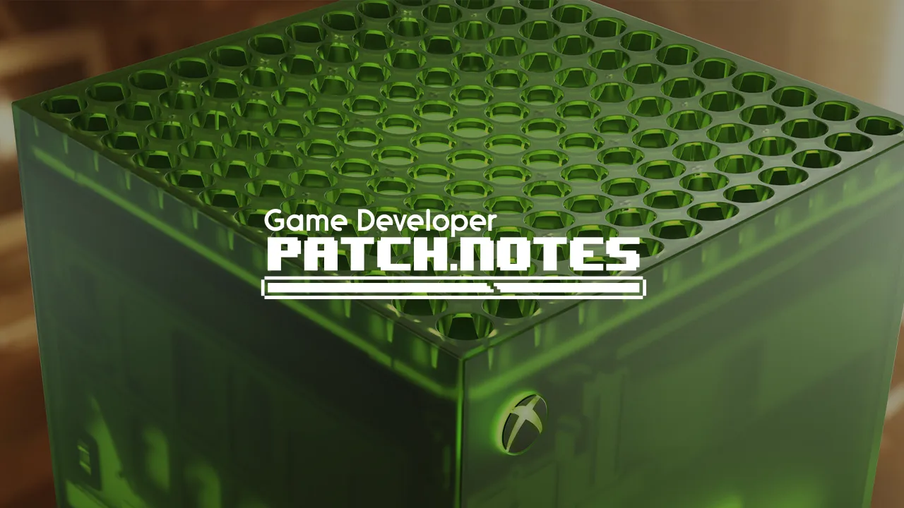The Patch Notes logo overlaid on a photograph of the 25th anniversary Xbox Series X console The Patch Notes logo overlaid on a photograph of the 25th anniversary Xbox Series X console