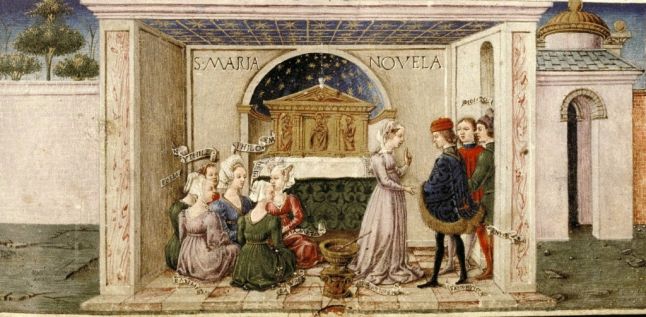 The narrators of the Decameron