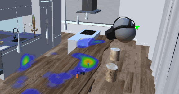 Heatmaps Vr New CognitiveVR tool lets devs see heatmaps of player behavior in VR