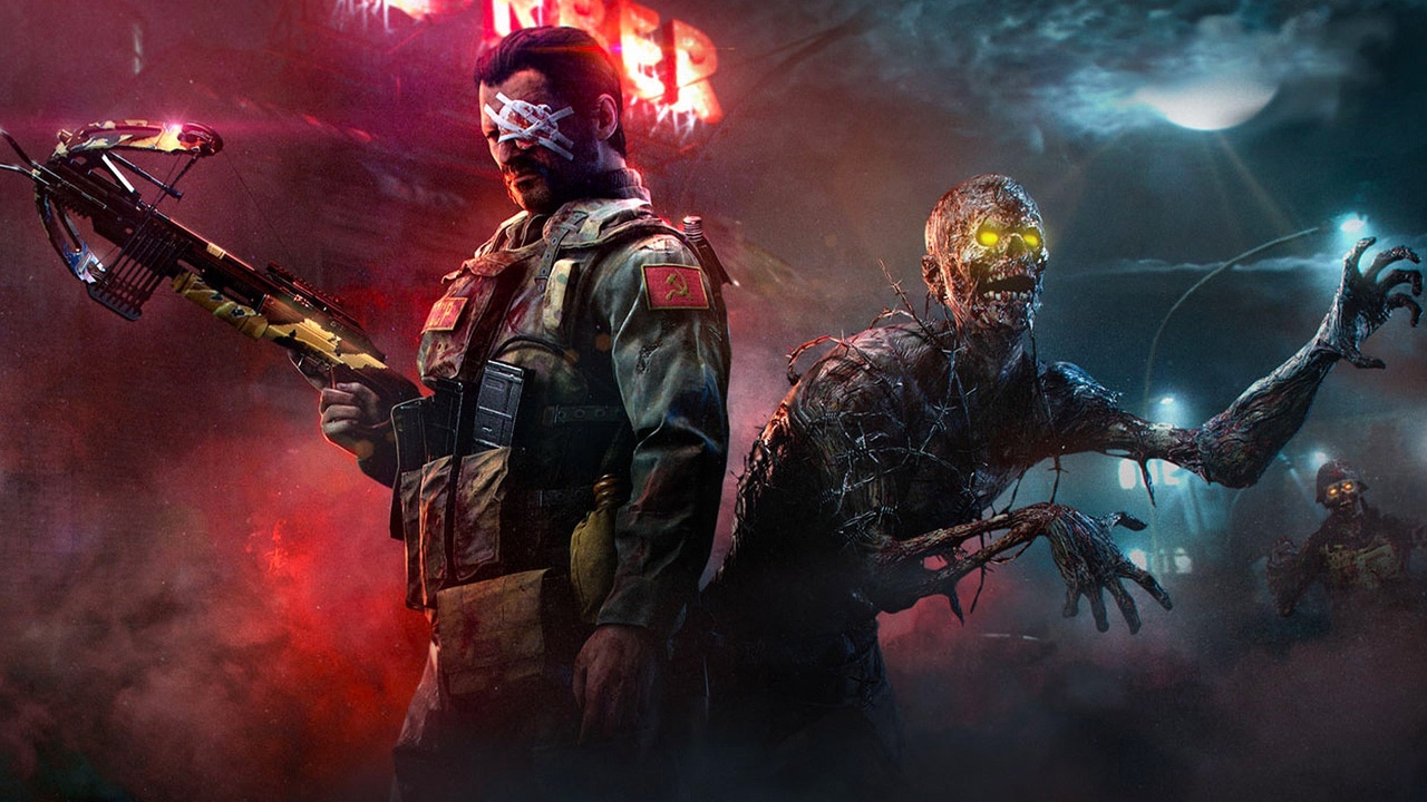 Soldier and zombie in promo art for Call of Duty: Black Ops Cold War. Soldier and zombie in promo art for Call of Duty: Black Ops Cold War.