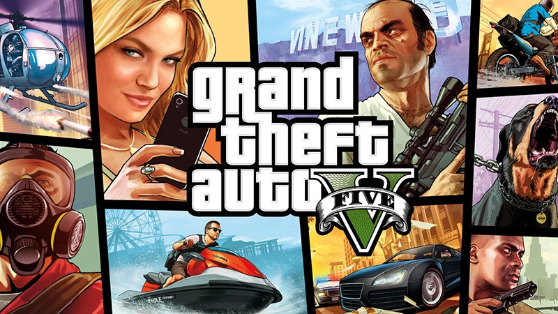 Key art for Grand Theft Auto V Key art for Grand Theft Auto V